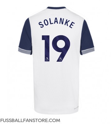 Tottenham Hotspur Dominic Solanke #19 Replik Heimtrikot 2024-25 Kurzarm